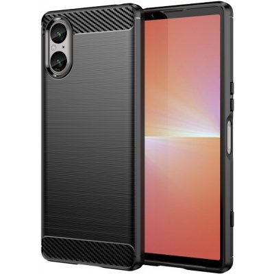 PROTEMIO 72926 FLEXI TPU Ochranný kryt Sony Xperia 5V černý – Zboží Mobilmania