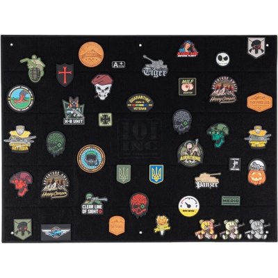 101INC pořadač na nášivky velký ČERNÝ – Hledejceny.cz