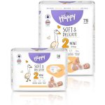 Bella Baby Happy Soft&Delicate 2 Mini 3–6 kg 78 ks – Sleviste.cz