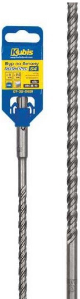 Kubis Tools Vrták do betonu SDS-PLUS S4 16*460 mm, 40Cr, YG8C HRC 88-90 | 07-02-1646