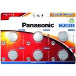 Panasonic CR2032 6ks CR2032L/6BP – Zbozi.Blesk.cz