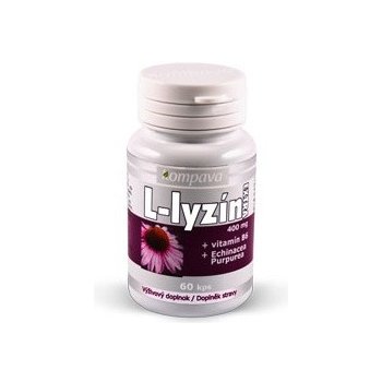 Kompava L-lyzín 400 mg 60 kapslí