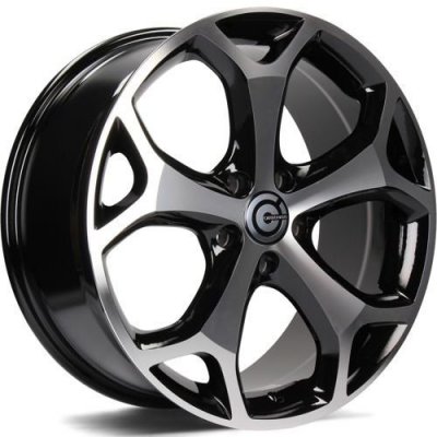 Carbonado Las Vegas 8x18 5x108 ET50 black polished – Hledejceny.cz