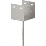 Hašpl Patka kotevní do betonu Typ U 100x100x4,0mm – HobbyKompas.cz