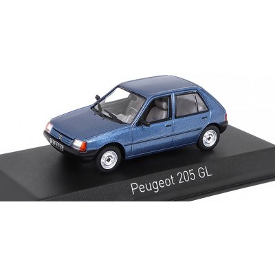 NOREV Peugeot 205 GL 1988 modrá 1:43 – Zbozi.Blesk.cz