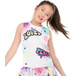 Lucky in Love Novelty Print Graffiti Squad Tie Back Tank multicolor – Zboží Mobilmania