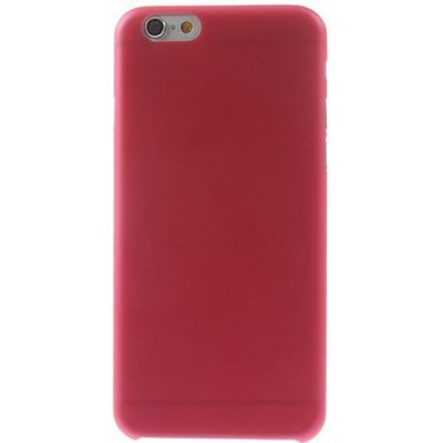 Pouzdro AppleMix Ultra tenké plastové Apple iPhone 6 tl. 0,3mm - matné - červené – Zboží Mobilmania