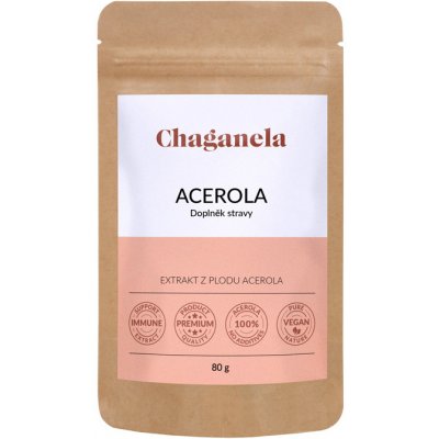 Chaganela Acerola přírodní vitamín C 80 g – Hledejceny.cz