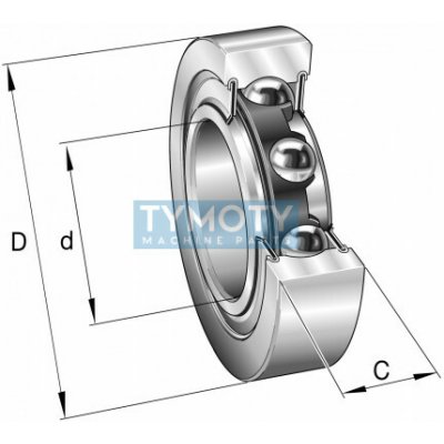 INA LR 5002-2RS ložisková kladka – Hledejceny.cz