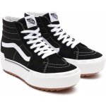 Vans UA SK8-Hi Stacked (suede/canvas), black/blanc de blanc – Hledejceny.cz