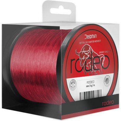 Delphin RODEO red 600m 0,25mm