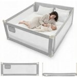 PRIMABOBO zábrana CLASSIC 200x180 cm 3 ks skládací ŠEDÁ – Sleviste.cz