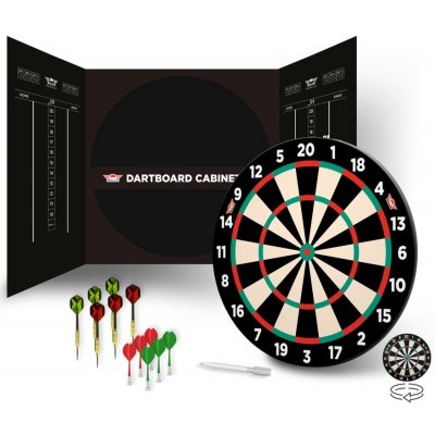 Bull's Magnetic Paper Dartboard Cabinet Set – Zboží Dáma