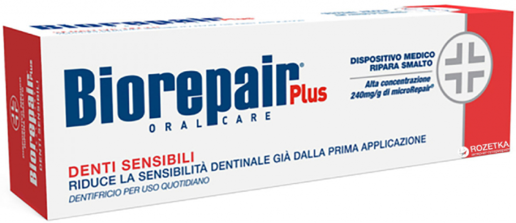 Biorepair Plus Sensitivity Control pro citlivé zuby 75 ml