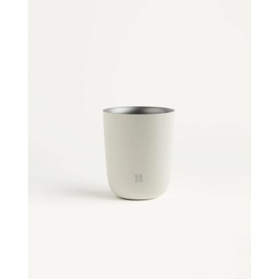 Waterdrop Nerezové Hrnky krémová matná 350 ml – Zboží Dáma