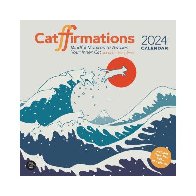 Wall Cal Catffirmations 2024