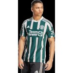 Adidas Manchester United 23/24 pánský venkovní fotbalový dres zelený – Zboží Mobilmania