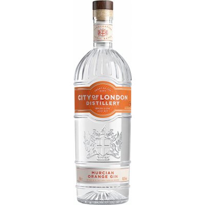 City of London Murcian orange gin 41,3% 0,7 l (holá láhev) – Zboží Mobilmania