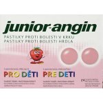 Junior angin pastilky 24 ks – Hledejceny.cz