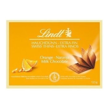 Lindt Thins Orange 125 g