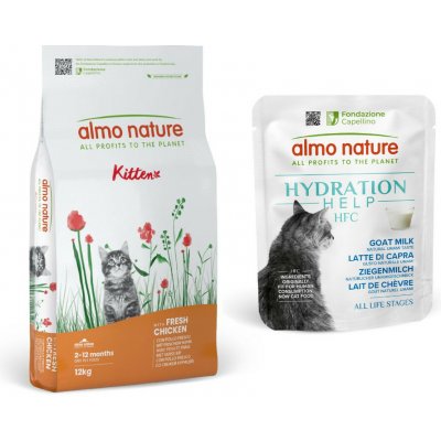 Almo Nature Cat Functional Kitten Chicken & Rice 12 kg – Hledejceny.cz