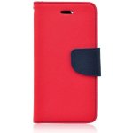 Pouzdro Fancy Book Samsung Galaxy Ace 4 LTE G357FZ červeno-modré – Zboží Mobilmania