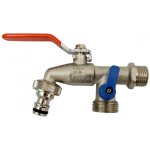 BRADAS Ventil zahradní 1/2", 2 x koncovka GZ 3/4" BR-GKK0512 – Sleviste.cz