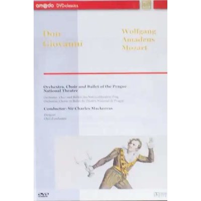 Don Giovanni - Wolfgang Amadeus Mozart DVD – Zboží Mobilmania