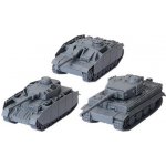 German Tank Platoon World of Tanks Miniatures Game: Panzer IV H, Tiger I, StuG III G