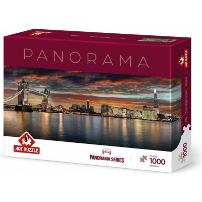 ART Panoramatické Tower Bridge, Londýn 1000 dílků – Zboží Mobilmania