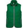 Pánská vesta Kariban vesta Quilted Bodywarmer K6116 prošívaná pánská 1TE-K6116 zelená kelly