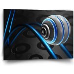 Sablio Obraz Modrá koule - 90x60 cm – Hledejceny.cz