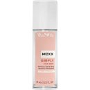 Mexx Simply Woman dezodorant sklo 75 ml