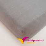 Aaryans jersey prostěradlo světle šedé 90x200 – Zboží Dáma