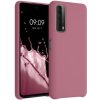 Pouzdro a kryt na mobilní telefon Huawei Pouzdro Kwmobile Huawei P Smart 2021 růžové