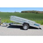 Přívěsný vozík Zaslaw 300SUH 300x150x35 1300kg sklopný – Zboží Mobilmania