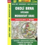 Okolí Brna východ Moravský kras mapa 1:40 000 č. 452 – Hledejceny.cz