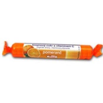 Intact hroznový cukr s vitamínem C pomeranč 40 g