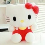 Hello Kitty Červená 30 cm – Zbozi.Blesk.cz