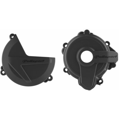 POLISPORT sada krytu alternátoru, spojky a vodního čerpadla SHERCO SE 250/300 14-25 barva černá (8466000001+8465400001+8484700001) | Zboží Auto