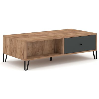 Vivaldi Bilbao 110 cm cm dub Craft Tobacco / grafit – Hledejceny.cz