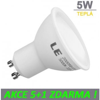 Ledspace LED žárovka 5W 7xSMD2835 GU10 440lm Teplá bílá