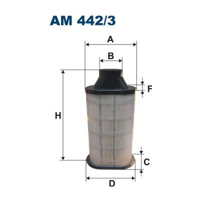 Vzduchový filtr Filtron AM442/3 – Hledejceny.cz