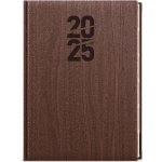 Ctirad Wood A5 denní 2025 hnědá – Zboží Živě