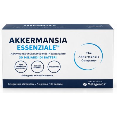 Metagenics Akkermansia Essenziale 30 kapslí – Hledejceny.cz