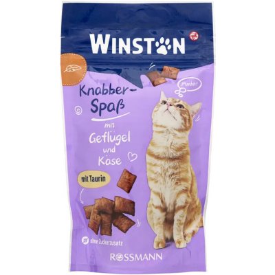 Winston Křupavé polštářky s drůbežím a sýrem 50 g – Zboží Mobilmania