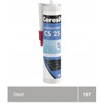 Ceresit CS 25 sanitární silikon 280 g steel – Hledejceny.cz