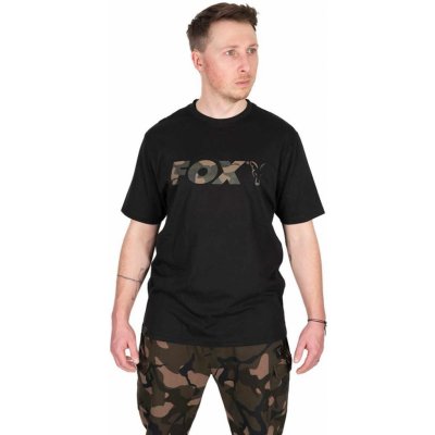Fox International Tričko Logo T-Shirt Black Camo