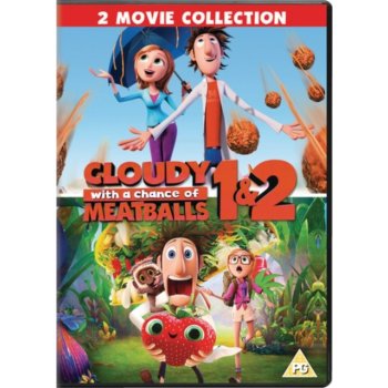 Cloudy With a Chance of Meatballs 1 and 2 DVD