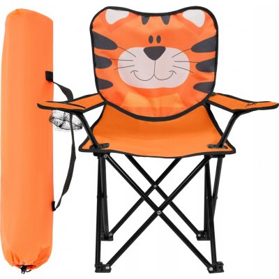 Nils Dětská skládací židle Fun NC3305 tigr – Zboží Dáma